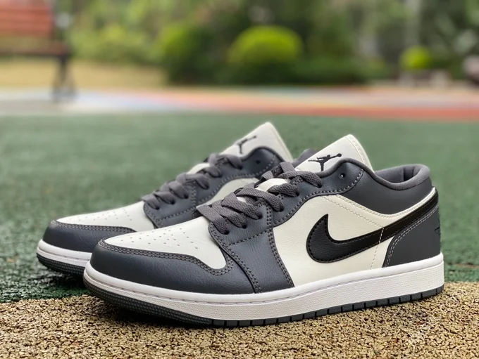 Air Jordan 1 Low Dark Grey Low-Top Sneaker DC0774-102