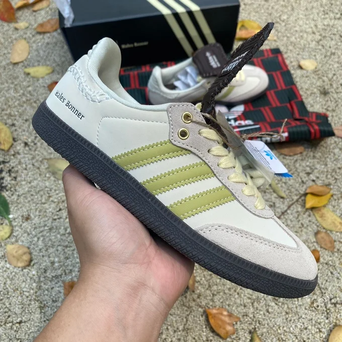 Wales Bonner x Adidas Samba Green Grey ID0217