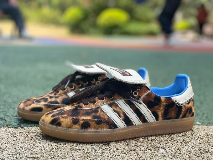 Wales Bonner x Adidas Samba Brown Blue ID0578