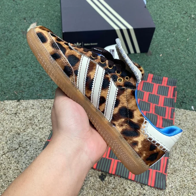 Wales Bonner x Adidas Samba Brown Blue ID0578