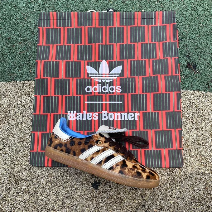 Wales Bonner x Adidas Samba Brown Blue ID0578