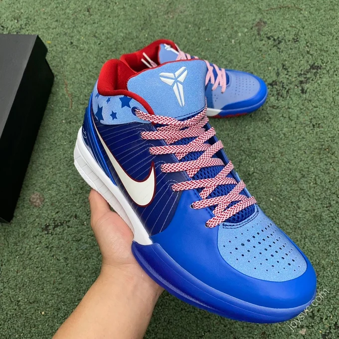 Nike Zoom Kobe 4 Blue Red FQ3545-400