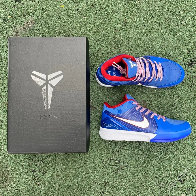 Nike Zoom Kobe 4 Blue Red FQ3545-400