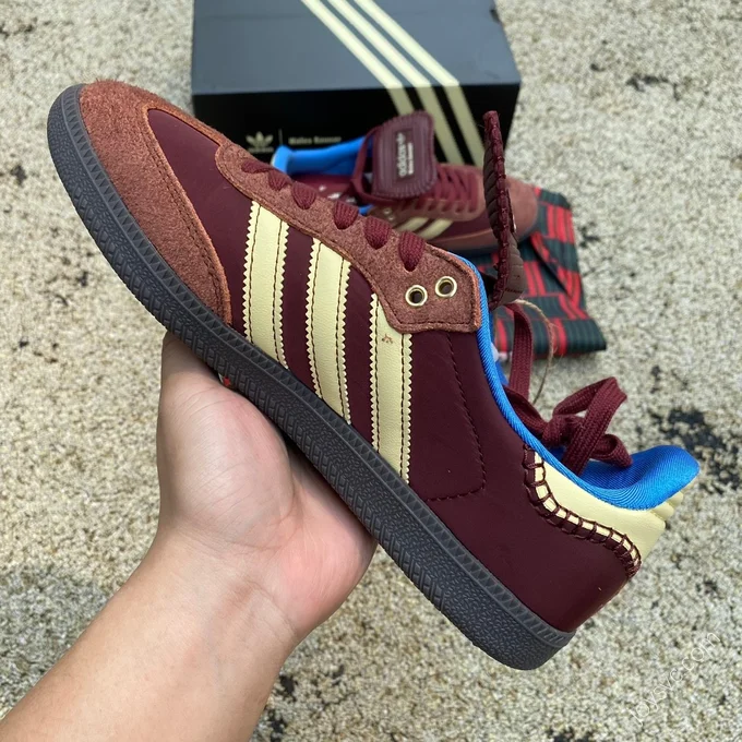 Adidas Samba Brown Red Yellow IE0579