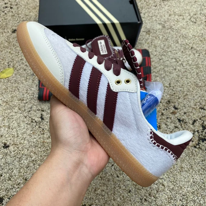 Wales Bonner x Adidas Samba Brown White IE0586