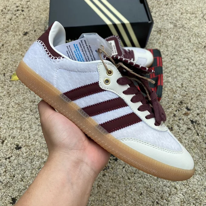 Wales Bonner x Adidas Samba Brown White IE0586