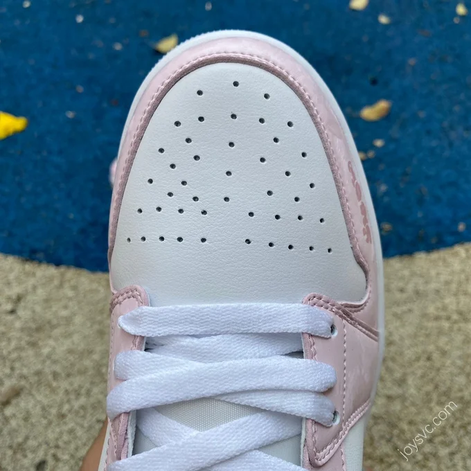 Air Jordan 1 Low White Pink Sand FQ9112-100