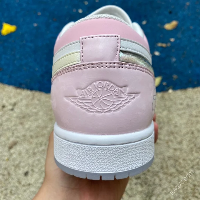 Air Jordan 1 Low White Pink Sand FQ9112-100