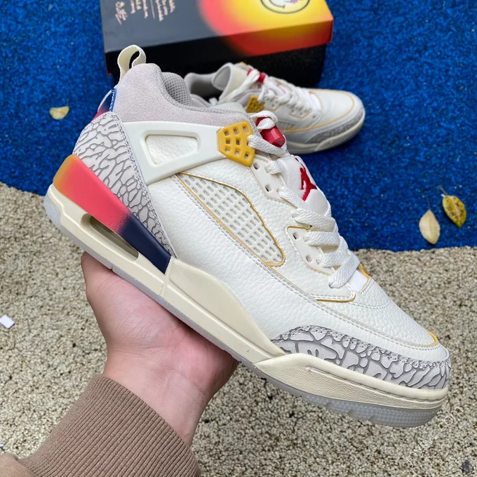 Nike Air Jordan Spizike Low Red Blue White FN0344-902