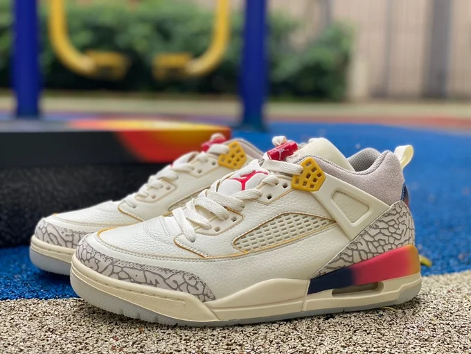 Nike Air Jordan Spizike Low Red Blue White FN0344-902