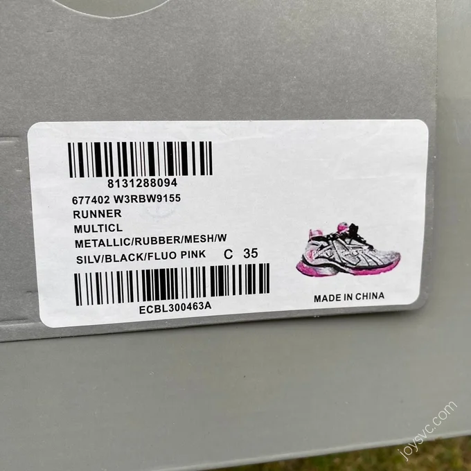 Balenciaga Runner 7.0 Pink Silver