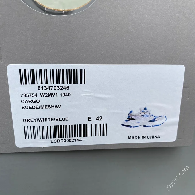 Balenciaga Cargo Blue Grey White