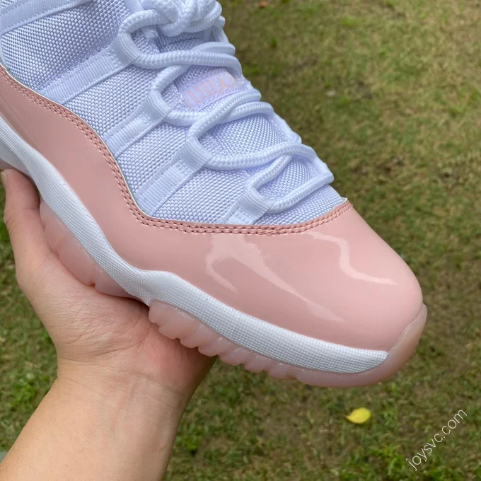 Air Jordan 11 Low WMNS White Pink Basketball Shoes AH7860-160