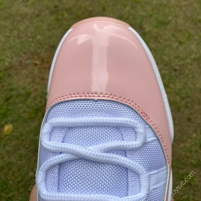 Air Jordan 11 Low WMNS White Pink Basketball Shoes AH7860-160