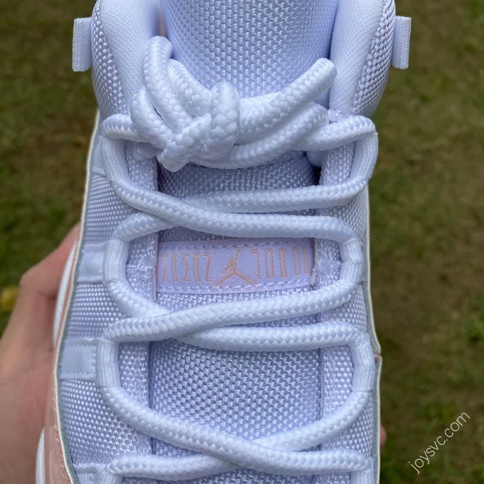 Air Jordan 11 Low WMNS White Pink Basketball Shoes AH7860-160