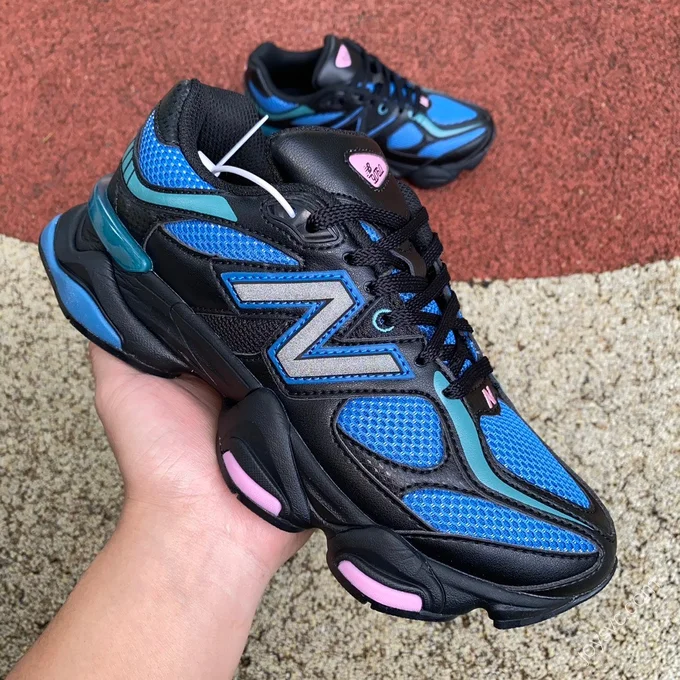 New Balance 9060 Black Blue Pink U9060AGC