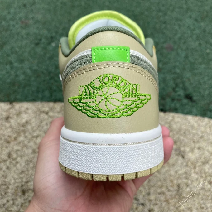 Air Jordan 1 Low CNY White Green Sneakers FD9906-131