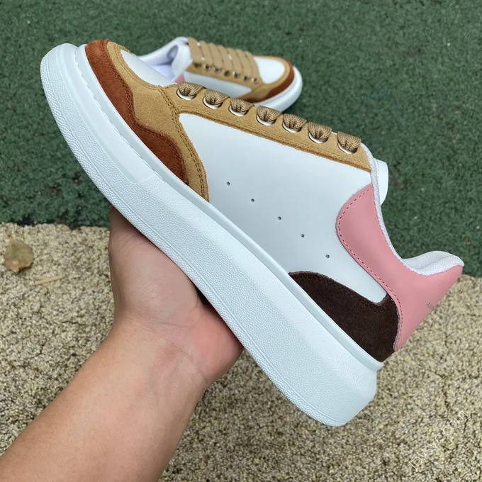 Alexander McQueen 2.0 Pink Brown White