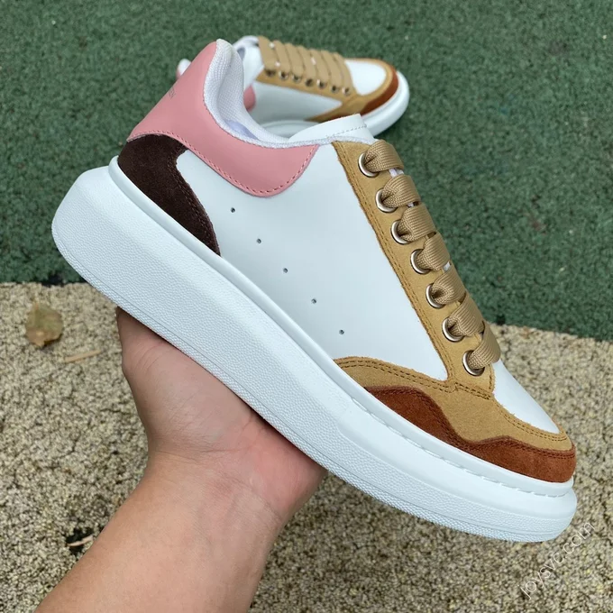 Alexander McQueen 2.0 Pink Brown White