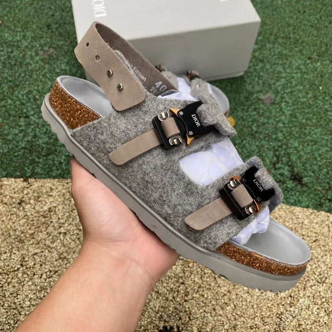 Dior x Birkenstock Milano Grey