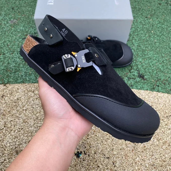 Dior x Birkenstock Tokio Black