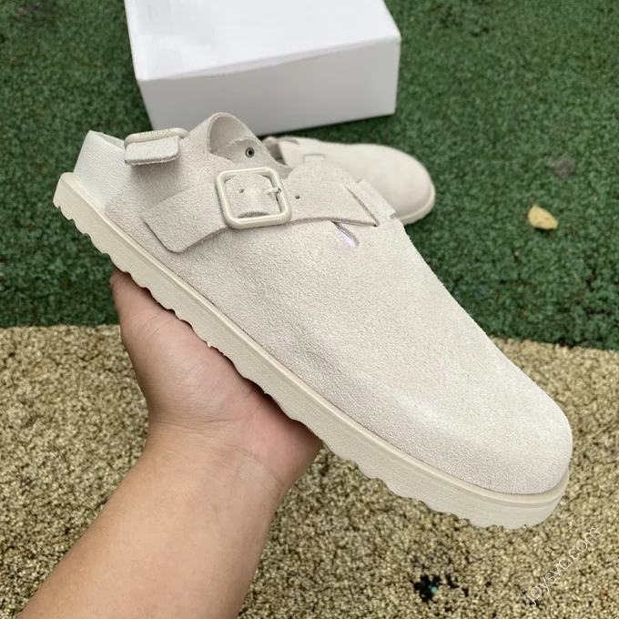 Dior x Birkenstock Tokio Beige White