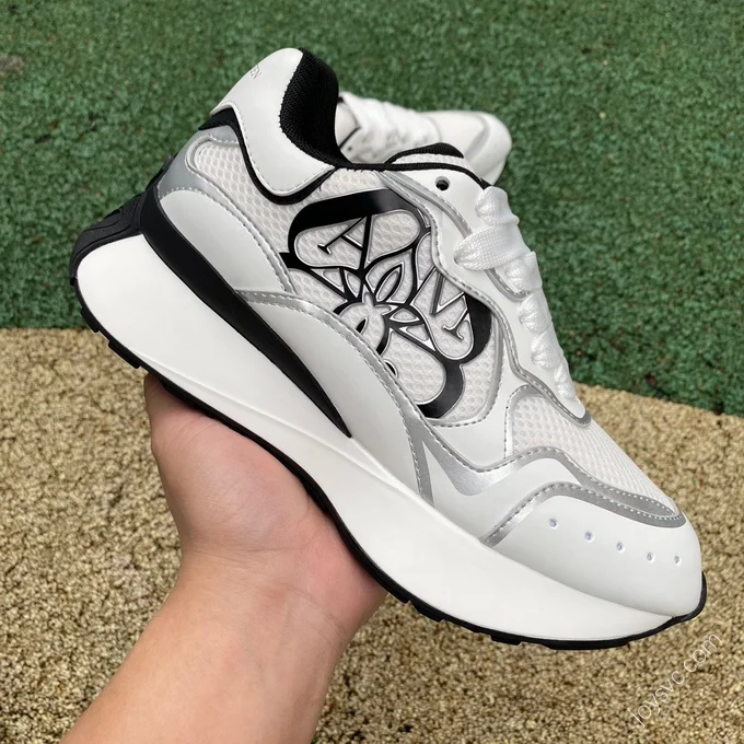 Alexander McQueen Sprint Runner Grey White