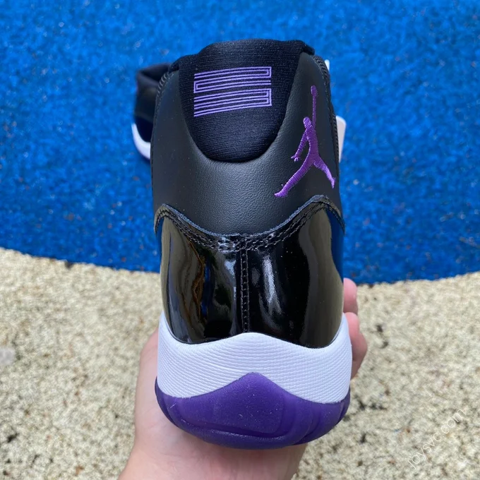 Air Jordan 11 Black Purple Basketball Shoes CT8812-999