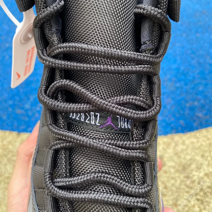 Air Jordan 11 Black Purple Basketball Shoes CT8812-999