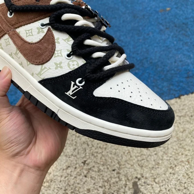 Nike Dunk x Louis Vuitton Black White Brown SJ2068-233