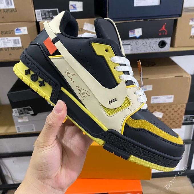 LV x Nike Black Yellow