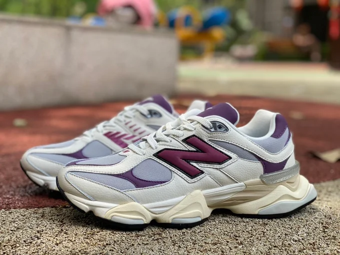 New Balance 9060 White Purple Grey U9060ESC