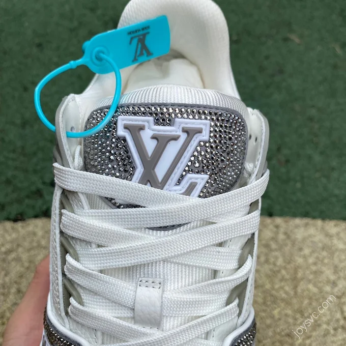 LOUIS VUITTON Trainer White Grey