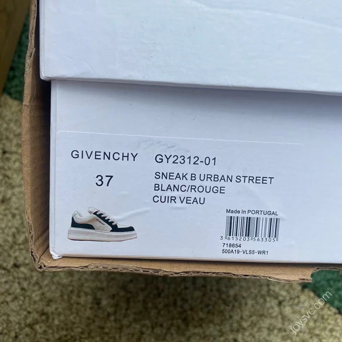 Givenchy City Court Black White