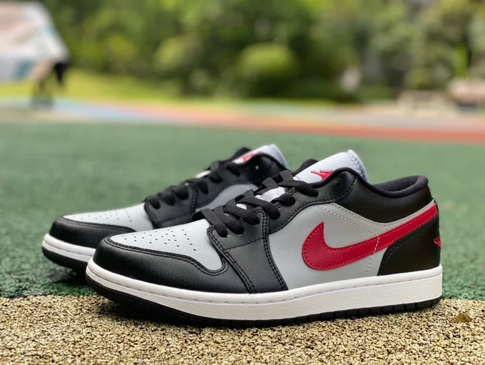 Air Jordan 1 Low Black Red DC0774-062