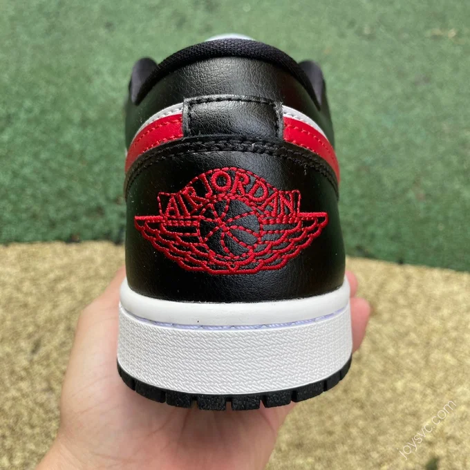 Air Jordan 1 Low Black Red DC0774-062