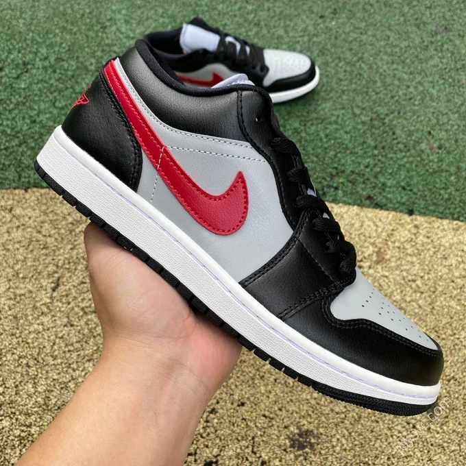 Air Jordan 1 Low Black Red DC0774-062