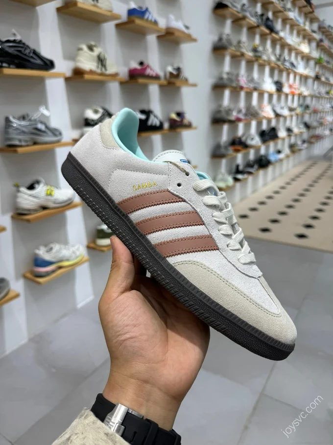 Adidas Samba Vegan Grey Pink ID2047