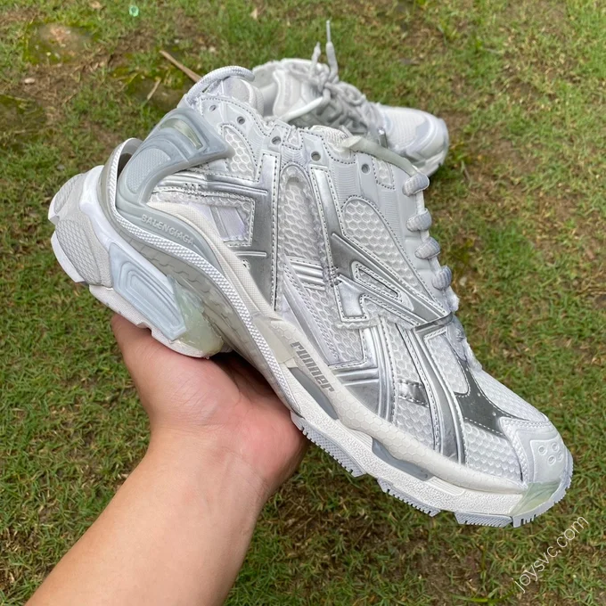 Balenciaga Runner 7.0 Silver White