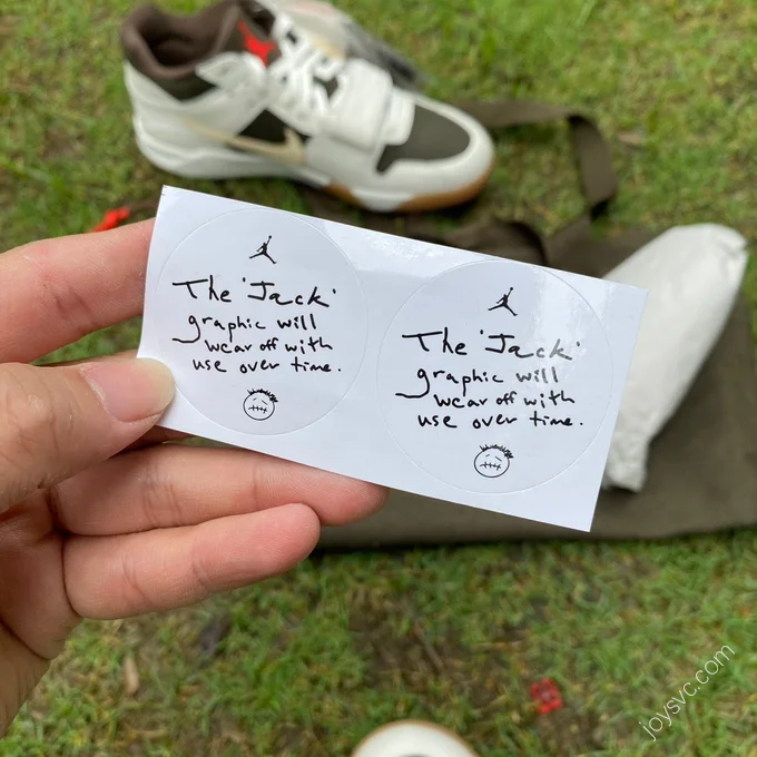 Travis Scott x Jordan Cut The Check White Black Brown FZ8117-100