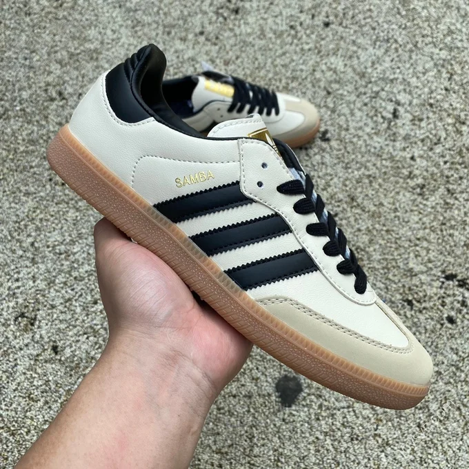 Adidas Samba Beige Black ID0478