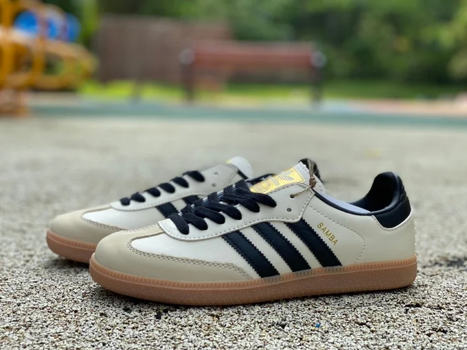 Adidas Samba Beige Black ID0478