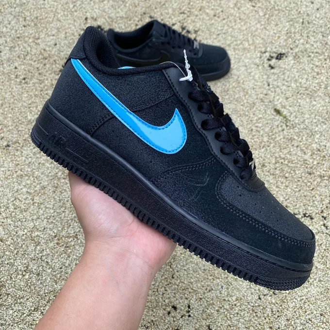 Nike Air Force 1 Blue Black