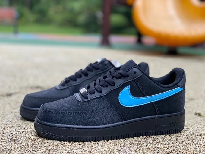 Nike Air Force 1 Blue Black