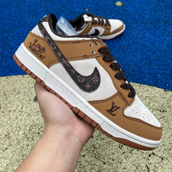 Nike Dunk x Louis Vuitton White Brown DQ1098-342