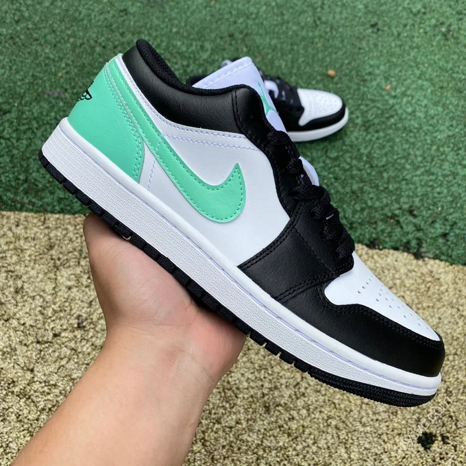 Air Jordan 1 Low White Green 553558-131