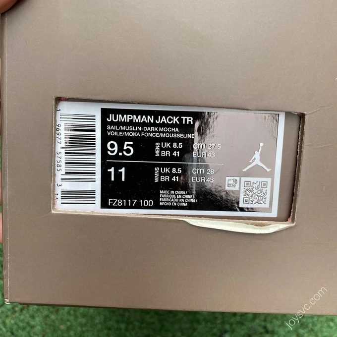 Travis Scott x Jordan Cut The Check White Black Brown FZ8117-100