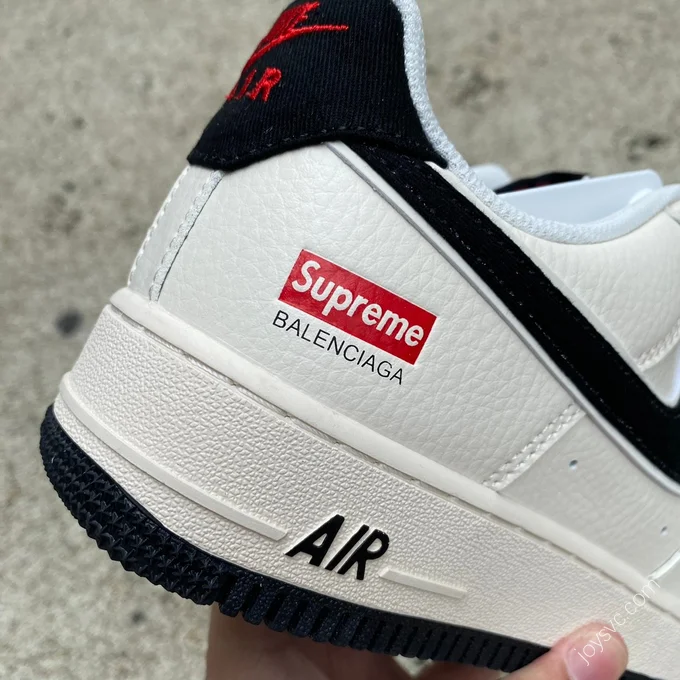 Supreme x Nike Air Force 1 Beige Black