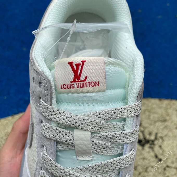 Nike Dunk x Louis Vuitton White Grey Suede CR8033-503