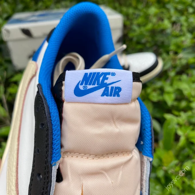 Air Jordan 1 Low Lightning White Blue DM7866-140